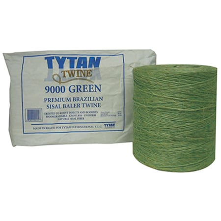 Tytan International SBT72GRTY Premium Brazilian Sisal Baler Twine - 7.200 ft., Green TY576891